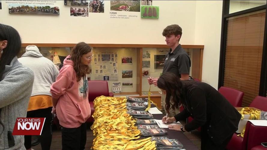 High school students check out what UNOH has to offer during fall open house