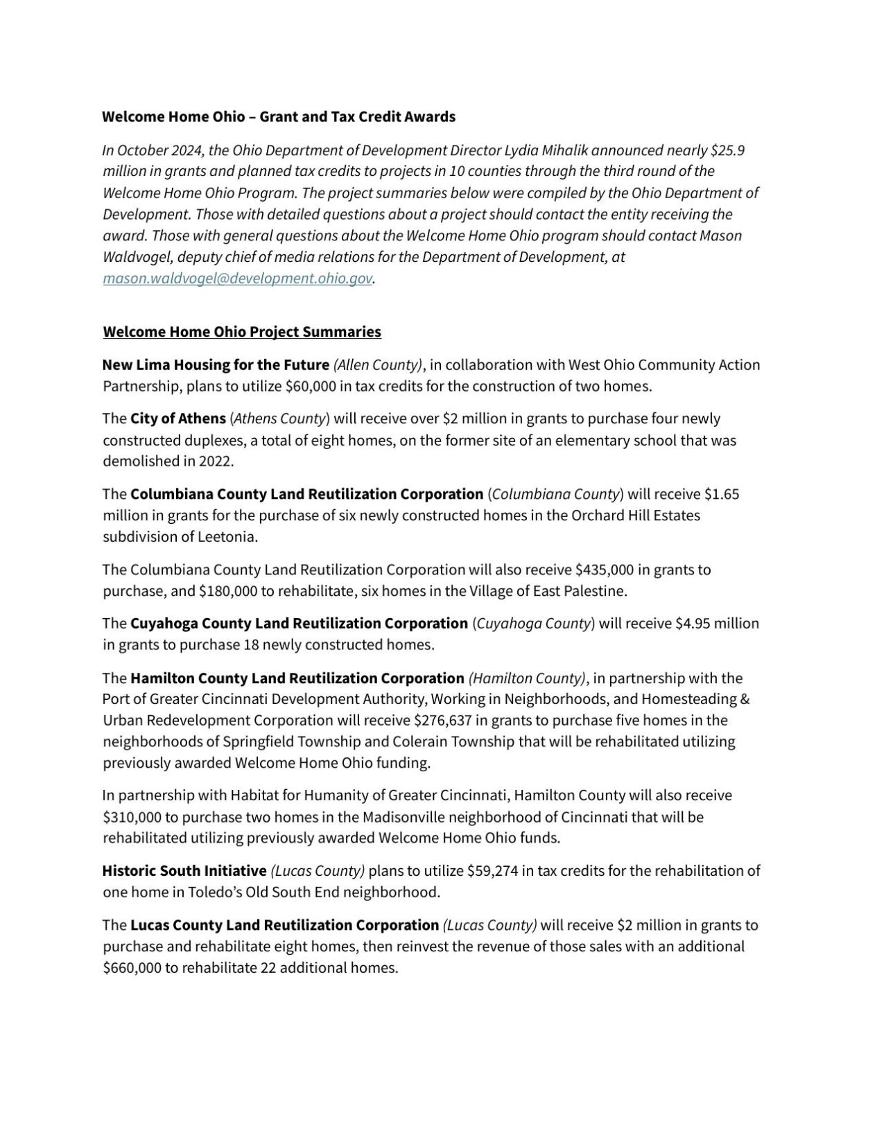 2024 10XX Welcome Home Ohio - Round 3 Award Summaries.pdf