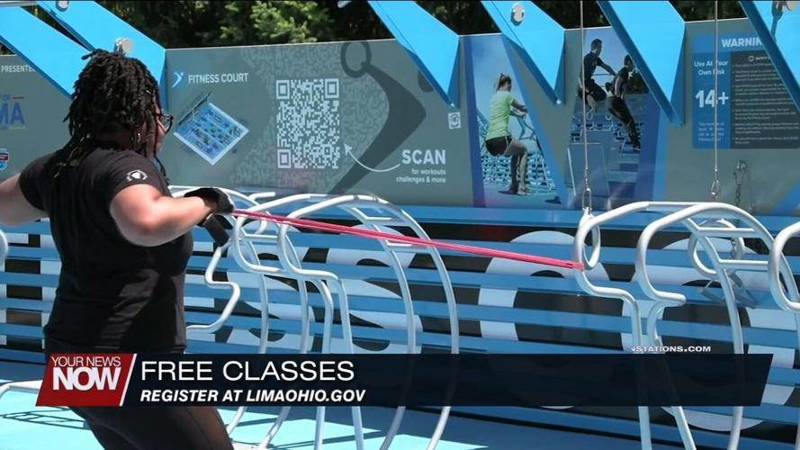 City of Lima officially opens new Fitness Park with a ribbon cutting and some friendly competition