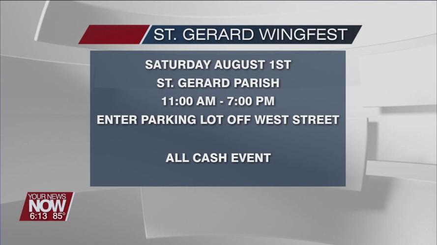 Come and get a taste of the St. Gerard Festival on August 1st