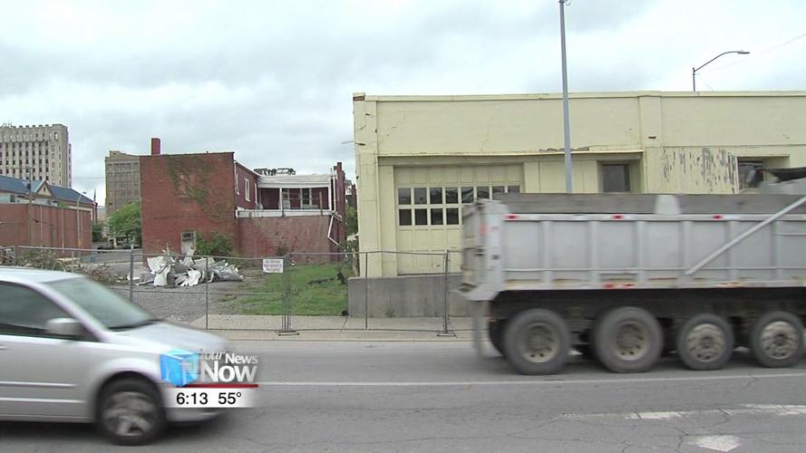 RTA begins demolition of vacant downtown buildings for parking lot project 2.jpg
