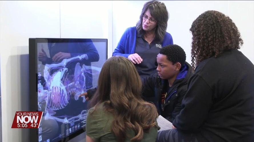 Students at Shawnee Middle School get an inside look at careers in the STEM field