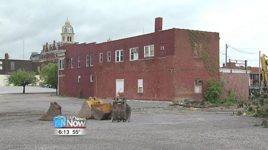 RTA begins demolition of vacant downtown buildings for parking lot project 1.jpg