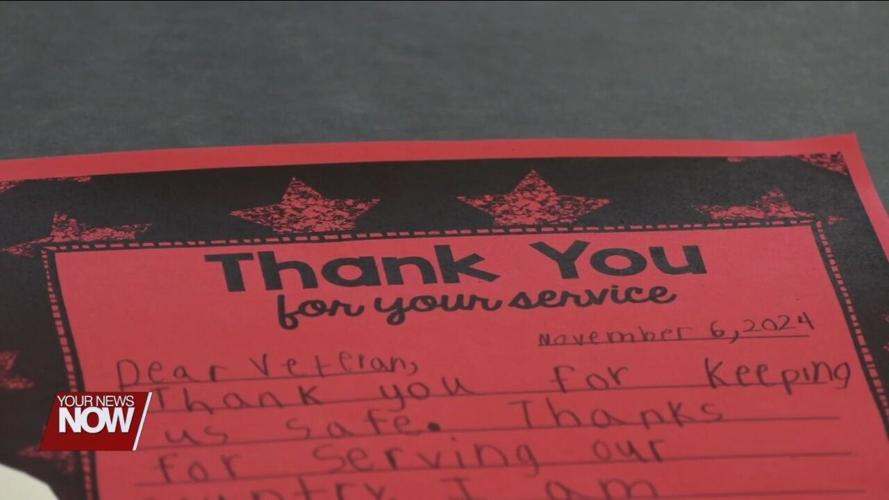 Elida students celebrate veterans at 10th annual recognition ceremony