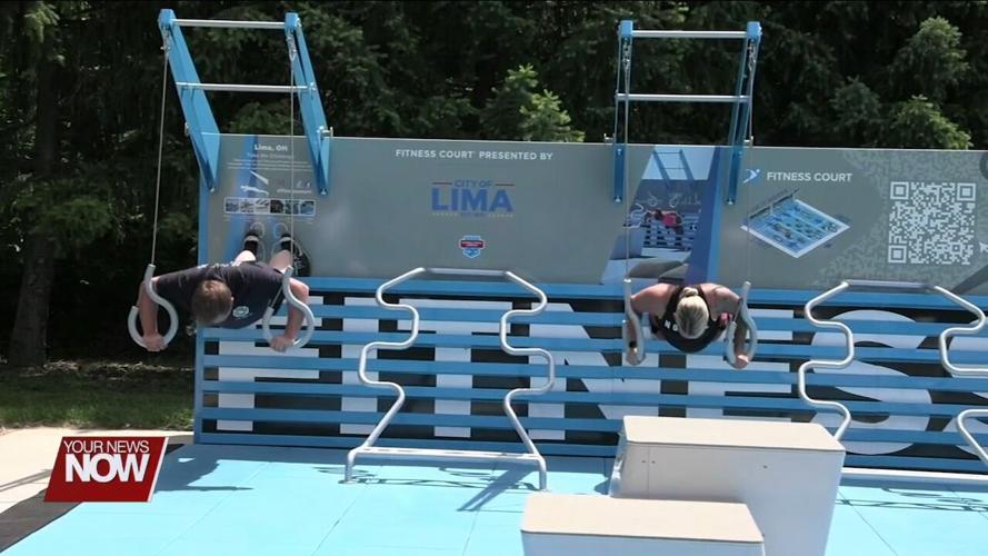 City of Lima officially opens new Fitness Park with a ribbon cutting and some friendly competition