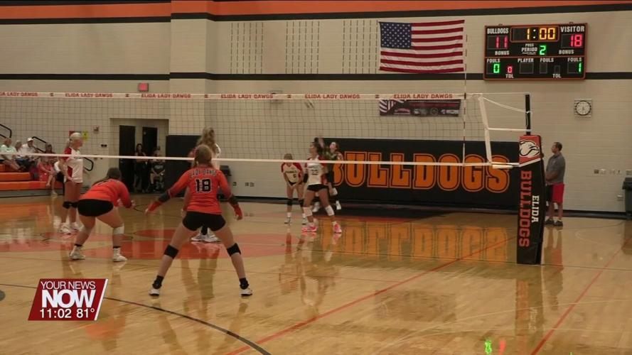 Military father returns from deployment to surprise family at Elida Volleyball Military Appreciation Game