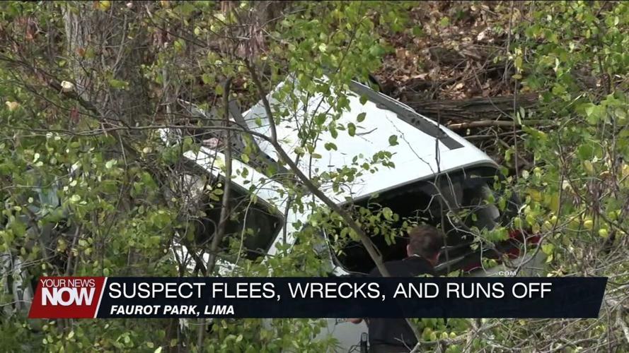 Pursuit suspect located and arrested after fleeing crash in Faurot Park