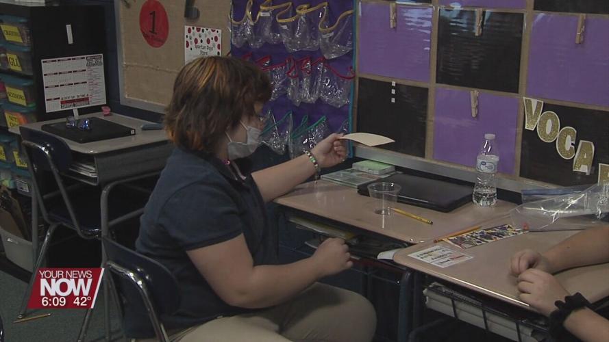 Lima City School Students learning Newtons Law of Motion