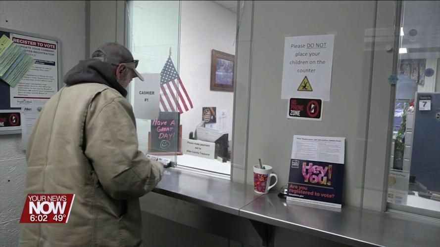 First half property taxes are due in Allen County on February 9th