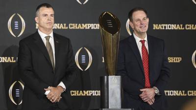 Mario Cristobal and Curt Cignetti