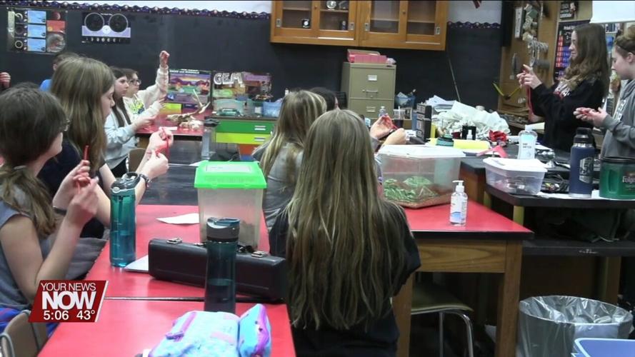 Students at Shawnee Middle School get an inside look at careers in the STEM field