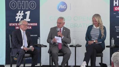Ohio leaders highlight business growth during P&G Lima visit