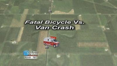 Convoy woman fatally struck by van while riding bicycle