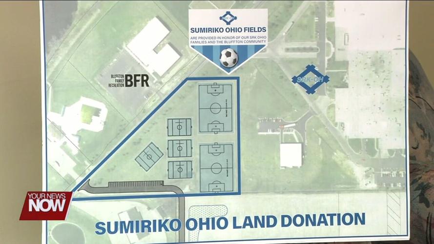 SumiRiko Ohio announces they are donating land for several soccer fields