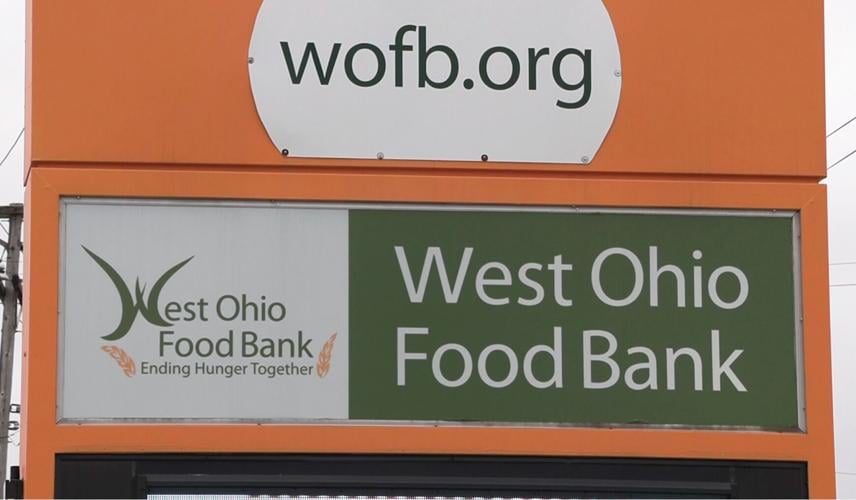 west Ohio Food Bank Sign generic