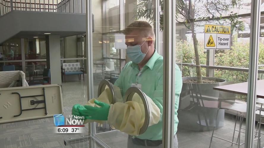 St. Rita’s is among several hospitals to receive COVID-19 testing screens from GROB Systems