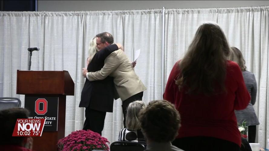 Ohio State Lima presents awards to two highly accomplished alumni
