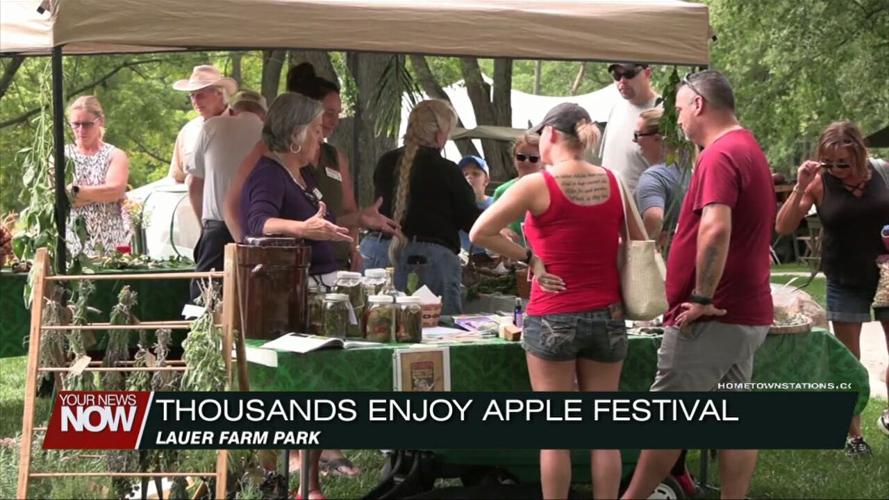 Thousands enjoy the new location of Johnny Appleseed's Apple Festival