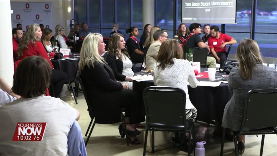 Ohio State Lima presents awards to two highly accomplished alumni