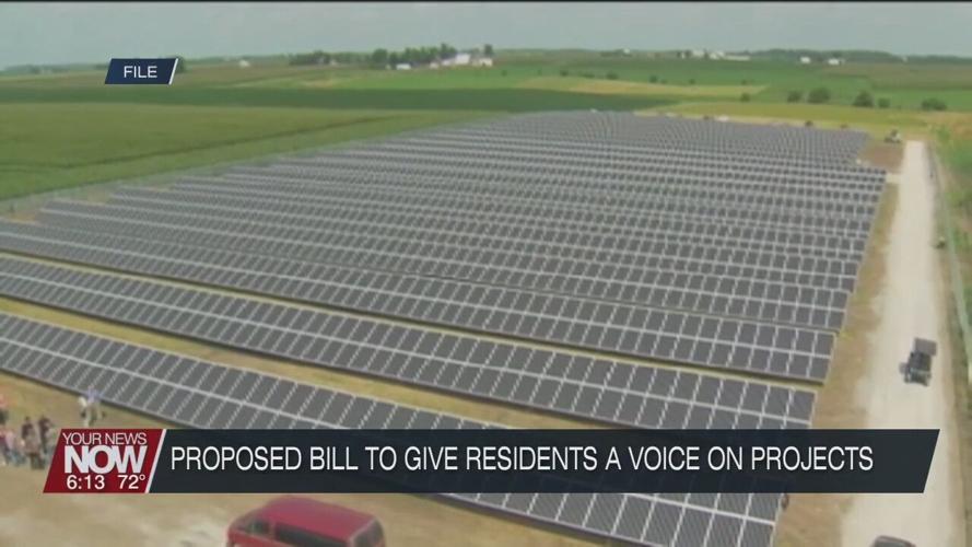 A proposed Ohio law could give residents a voice on solar and wind projects