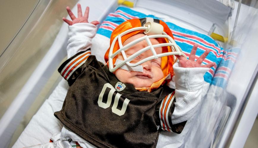 NICU babies dress up for Halloween at Cleveland Clinic