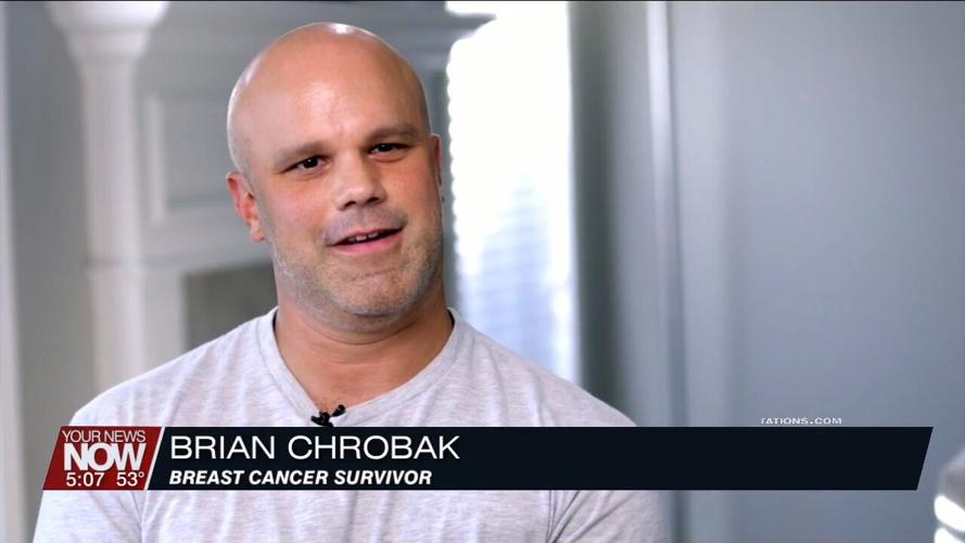 Man discusses his journey after discovering a lump on his chest is breast cancer