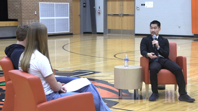 Minster High School welcomes Tony Quach to inspire students on humility