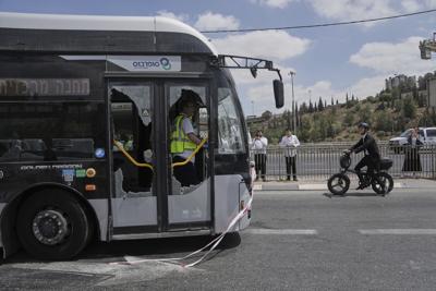 Palestinian gunmen open fire at bus stop in Israel