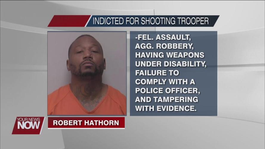 Man arrested for shooting a Findlay trooper gets indicted on 6 charges