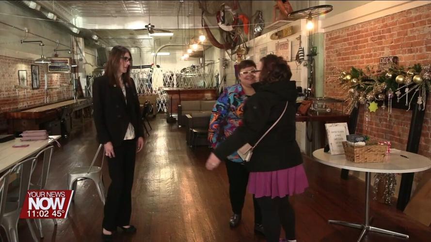 Arienne Childrey begins campaign for Angie King's Ohio House seat meeting voters in Celina