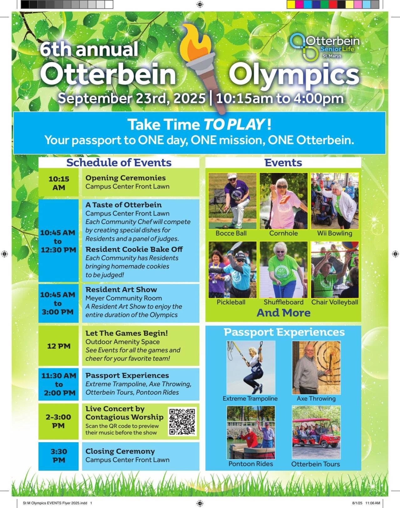 Otterbein SeniorLife Olympics