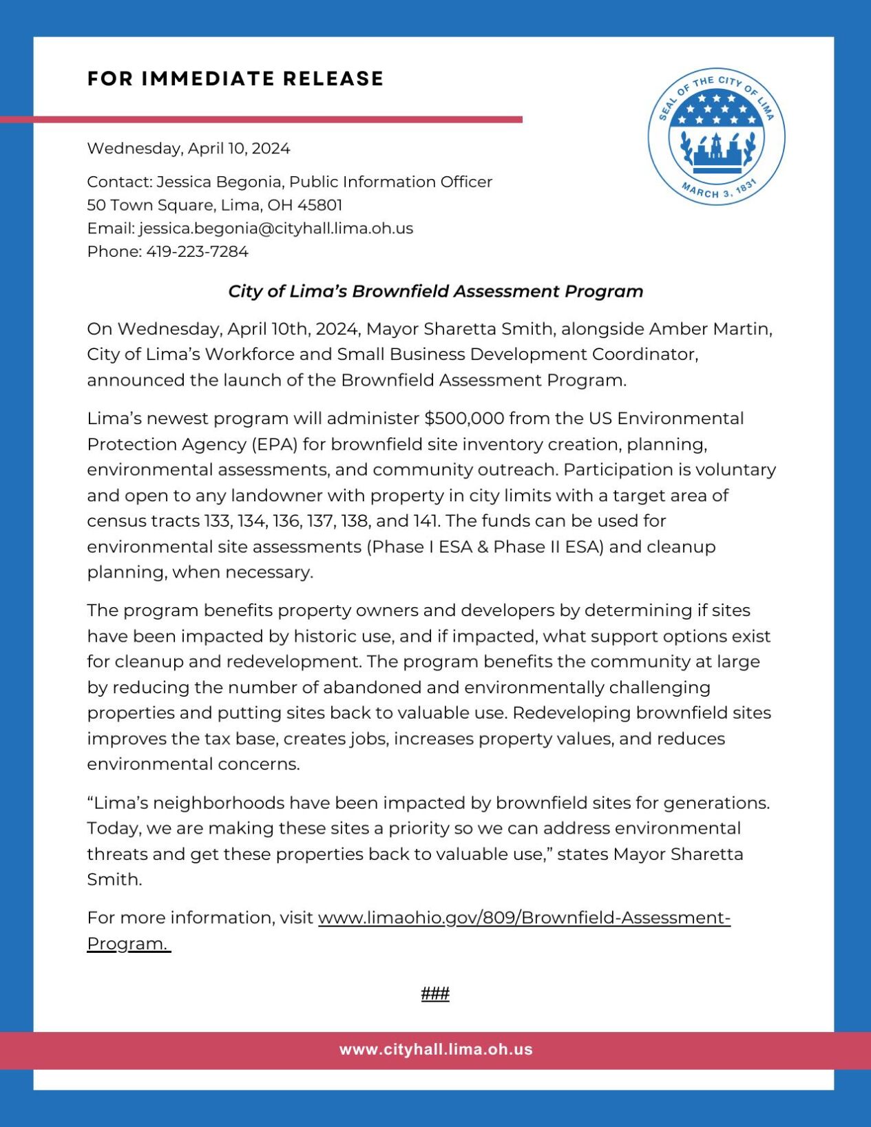 Brownfield Assessment Program.pdf