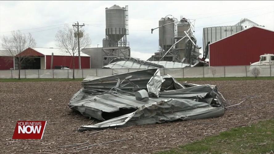 National Weather Service says 1 and maybe more tornadoes strike Auglaize County