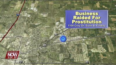 Search warrant executed at Findlay business after complaints of suspected human trafficking and sex work