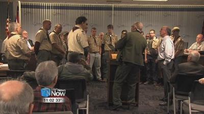 Boy Scout in Lima receives honors for his Eagle Scout project