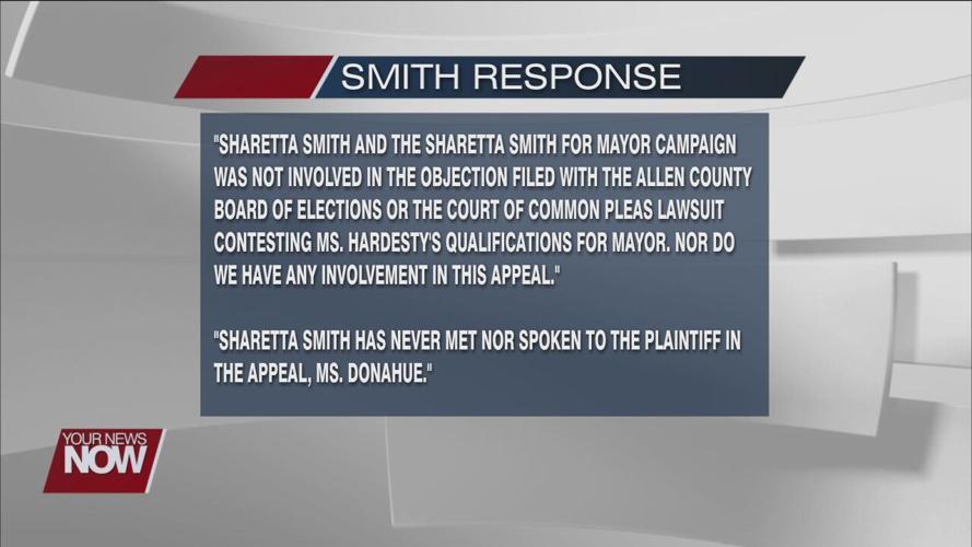 Appeal filed against judge's ruling in Elizabeth Hardesty's candidacy for Lima Mayor