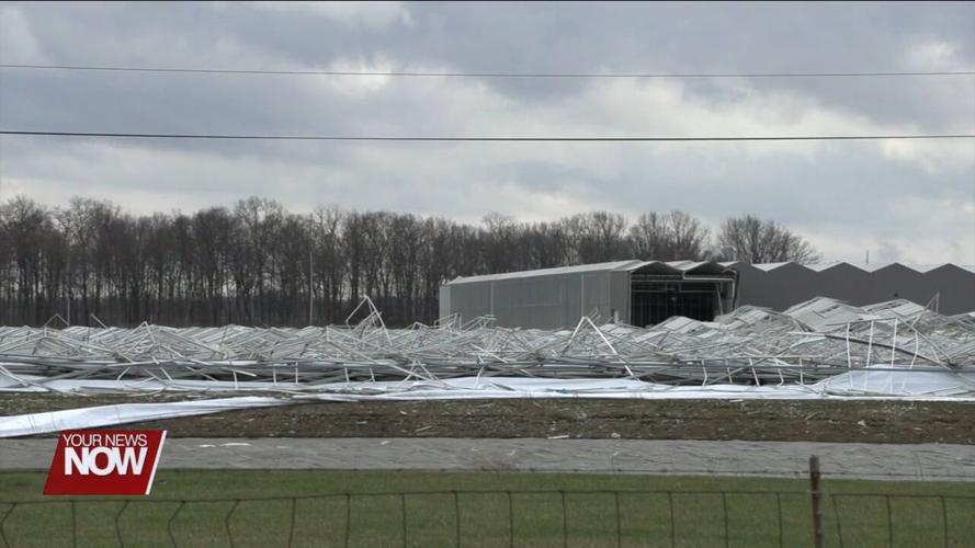 National Weather Service says 1 and maybe more tornadoes strike Auglaize County