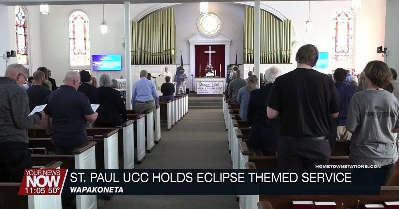 St. Paul UCC get ready for Monday's eclipse with special service and events - Vimarsana News