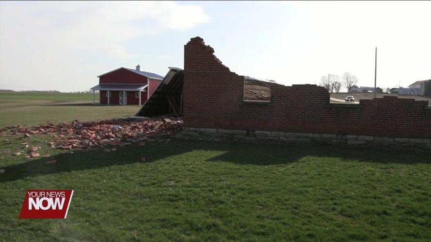 National Weather Service says 1 and maybe more tornadoes strike Auglaize County