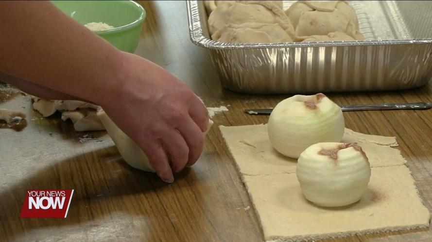 St. Patrick Catholic Church in Spencerville prepping for Apple Dumpling Luncheon