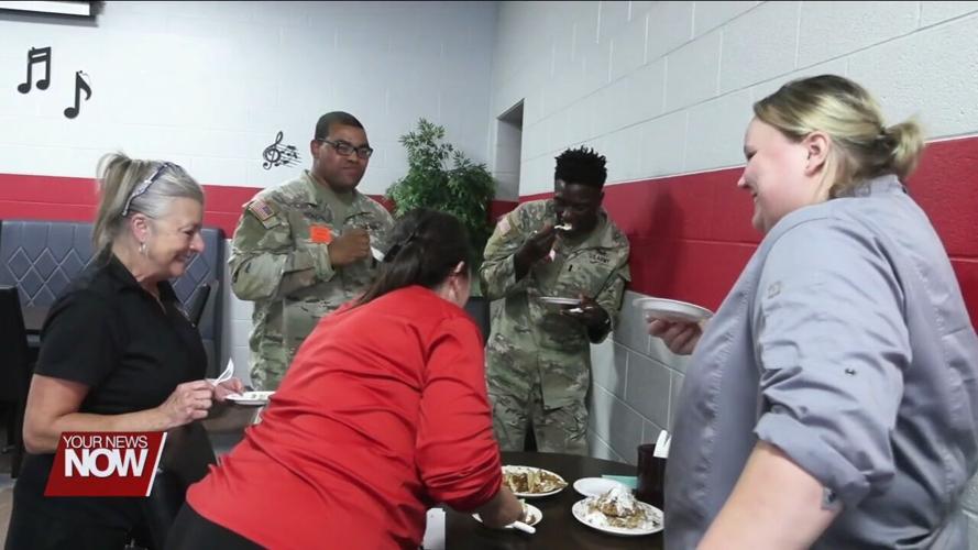 Lima Senior culinary students whip up delicious dishes using MREs