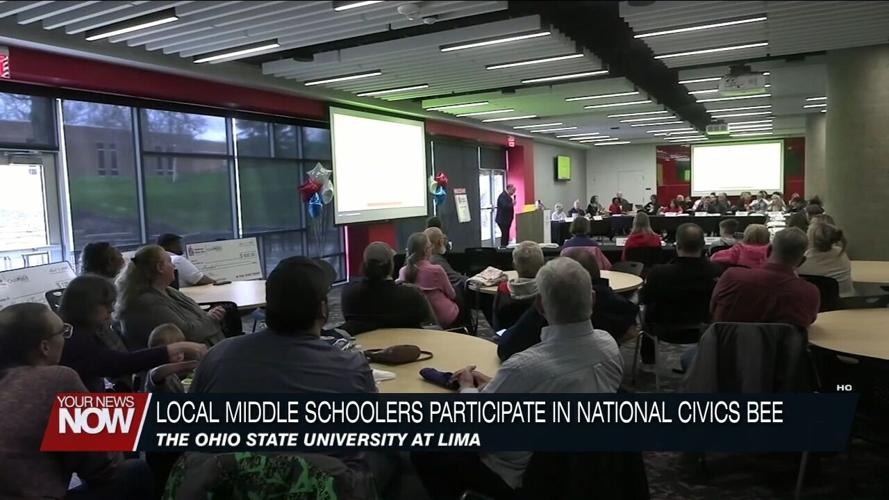 Local Middle Schoolers participate in National Civics Bee