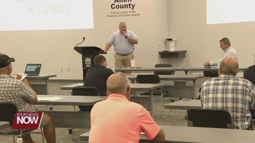Meeting held at Ohio Means Jobs to further discuss Allen County Centralized Dispatch Center