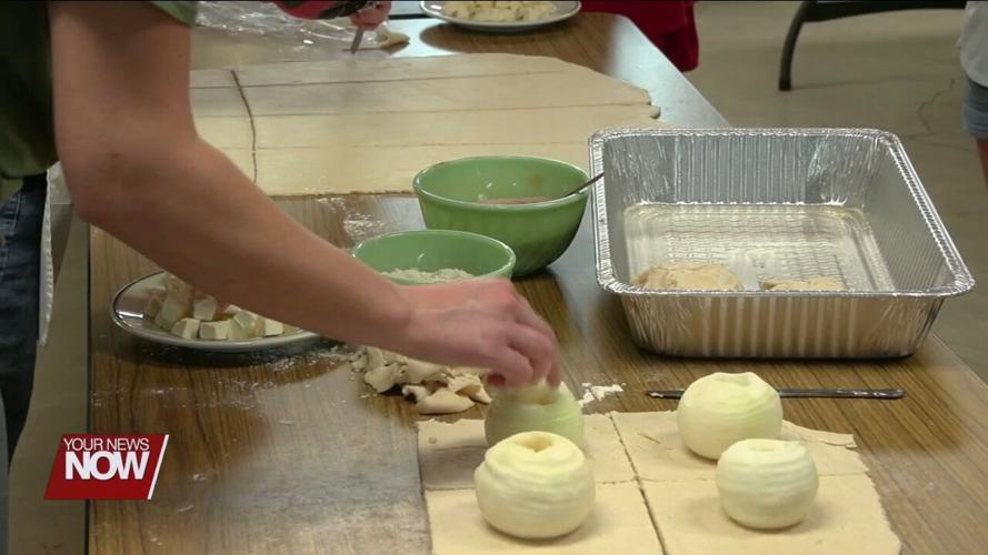 St. Patrick Catholic Church in Spencerville prepping for Apple Dumpling Luncheon