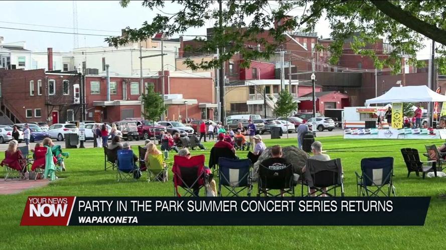 Residents gather for the return of Party in the Park Summer Concert Series