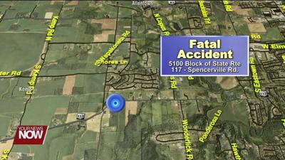 Single-vehicle crash on State Route 117 takes the life of a Spencerville woman