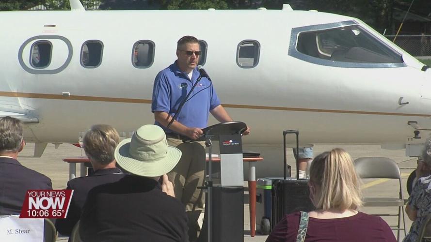 Armstrong's world record plane lands in Auglaize County for final stop
