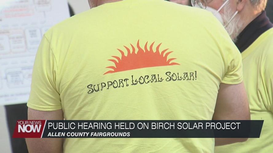 Public hearing held in Lima over Birch Solar Project