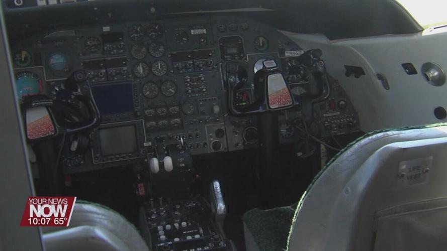 Armstrong's world record plane lands in Auglaize County for final stop