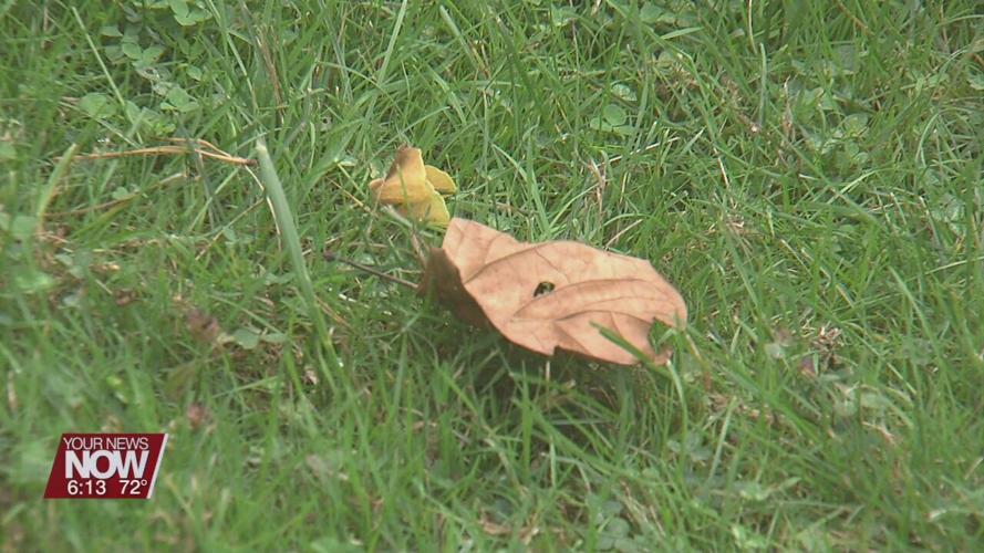 Summer ends and fall begins